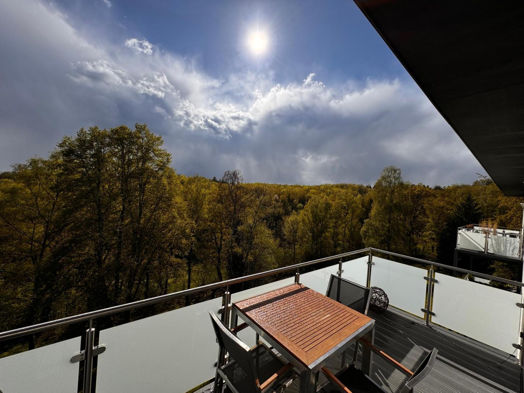 Traumhafter Ausblick, Modern Mit Komfort Und Stil Hardert Exteriör bild